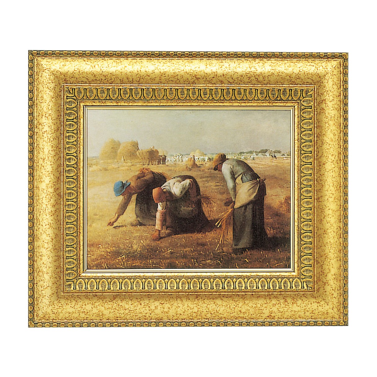 楽天市場】ミレー「落穂拾い」 4号サイズ 立体複製名画 美術品
