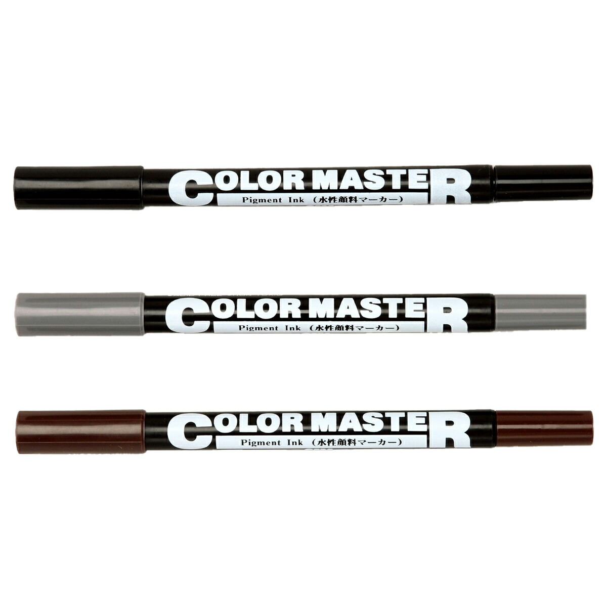 楽天市場】カラーマスター 36色セット 水性顔料インクマーカー ツイン