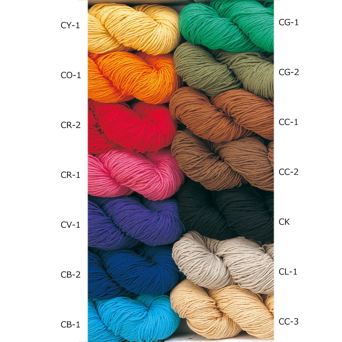 綿結束糸 全14色 単色 - 編機・織機