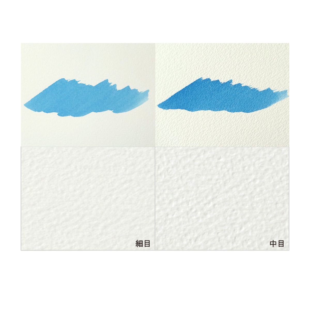 水彩紙 ワーグマン 厚口 200g 四切 50枚組 細目・中目両面仕様 【 水彩画 オリオン 】