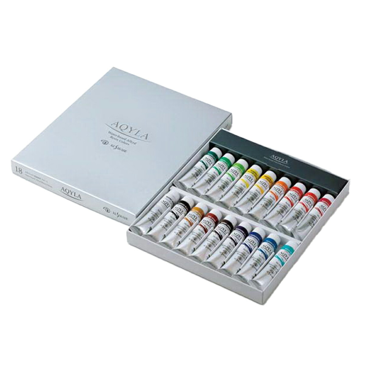 楽天市場】クサカベ アキーラ AQYLA 水性アルキド樹脂絵の具 6