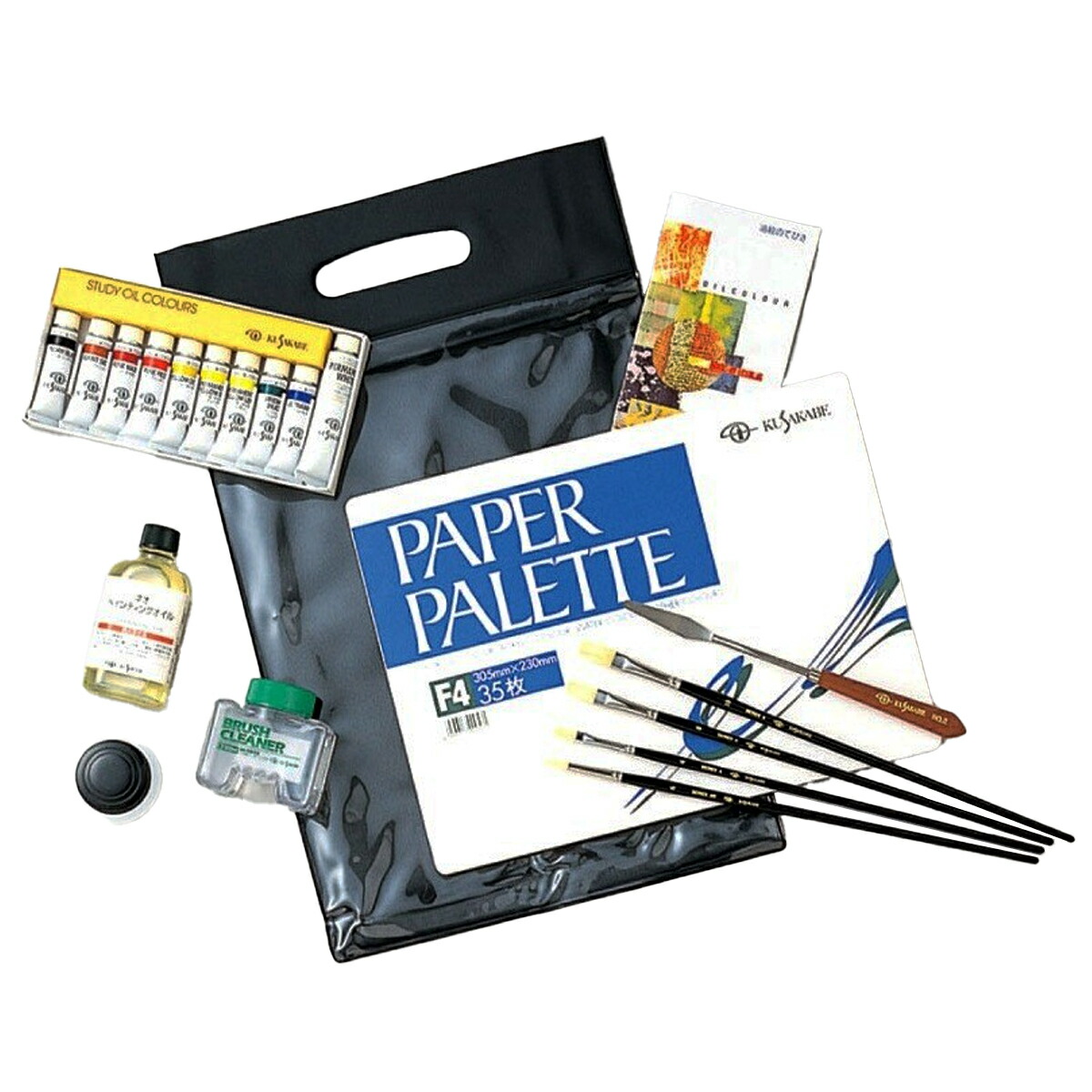 楽天市場】クサカベ 油絵具セット スケッチセット GR No2