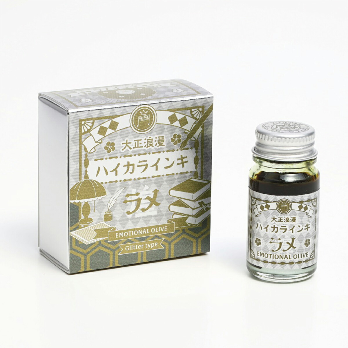 楽天市場】全4色セット ギター 大正浪漫 ハイカラインキ ラメ 12mL