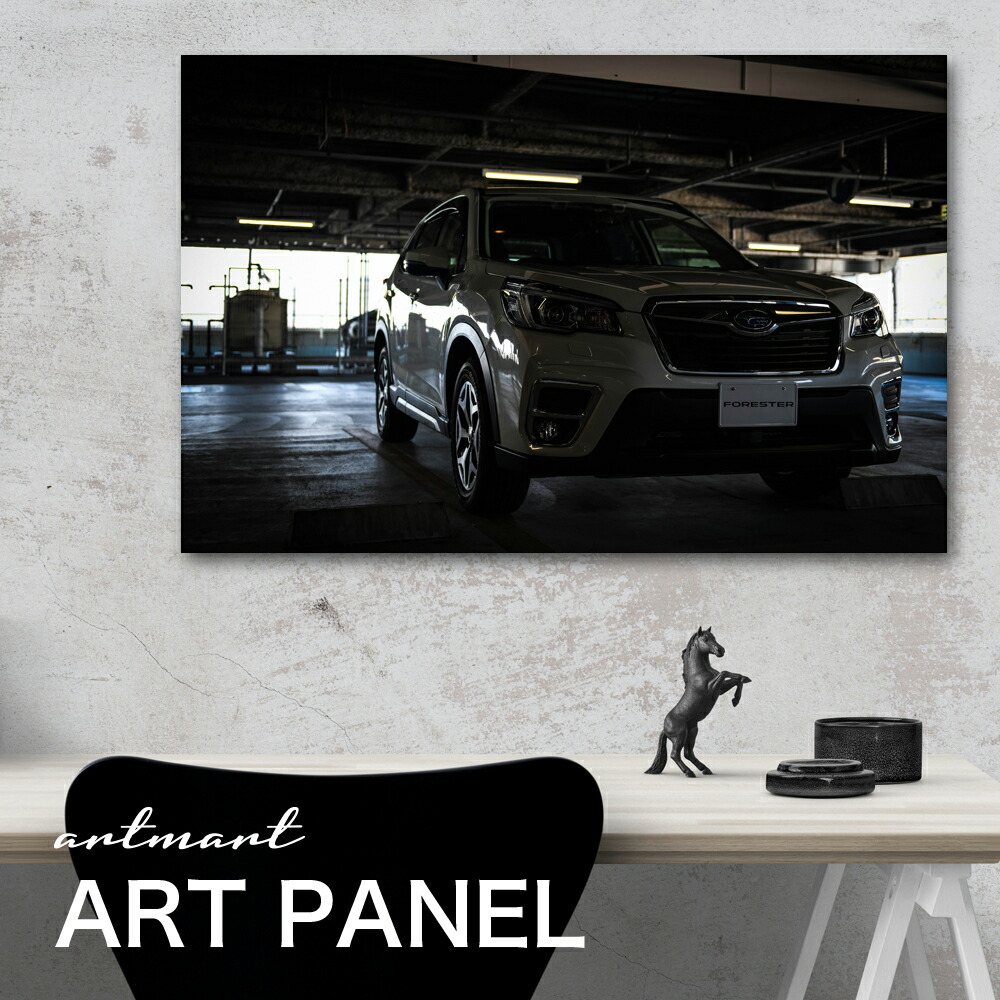 フォレスター Sk9 Ske 型 カスタム フォト Artmart 日本製 アートボード モノクロ アートパネル Artmart アートマート 絵や写真をアルミフレームで表現 壁紙 額縁 ウォールステッカー フォト 壁掛けでお部屋のイメージアップ モノトーン 花 海 モノクロ 北欧 車