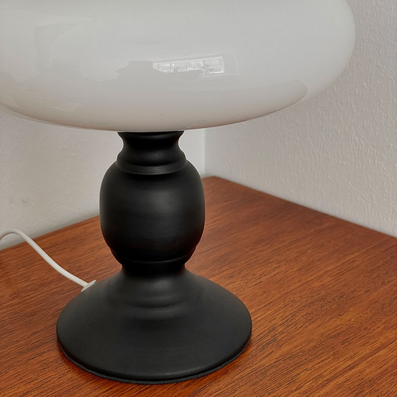USB ガラスシェード バイカラー テーブルランプ LED【ART OF BLACK】 USB ガラスシェード バイカラー テーブルランプ LED【ART OF BLACK】