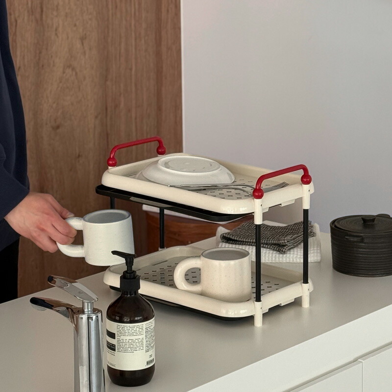 スコープ / キッチンツールキャニスター 箸立て グレー [ scope ]