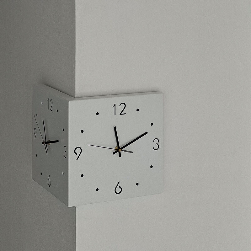 楽天市場】ニュアンス バイカラー 掛け時計 静音【ART OF BLACK