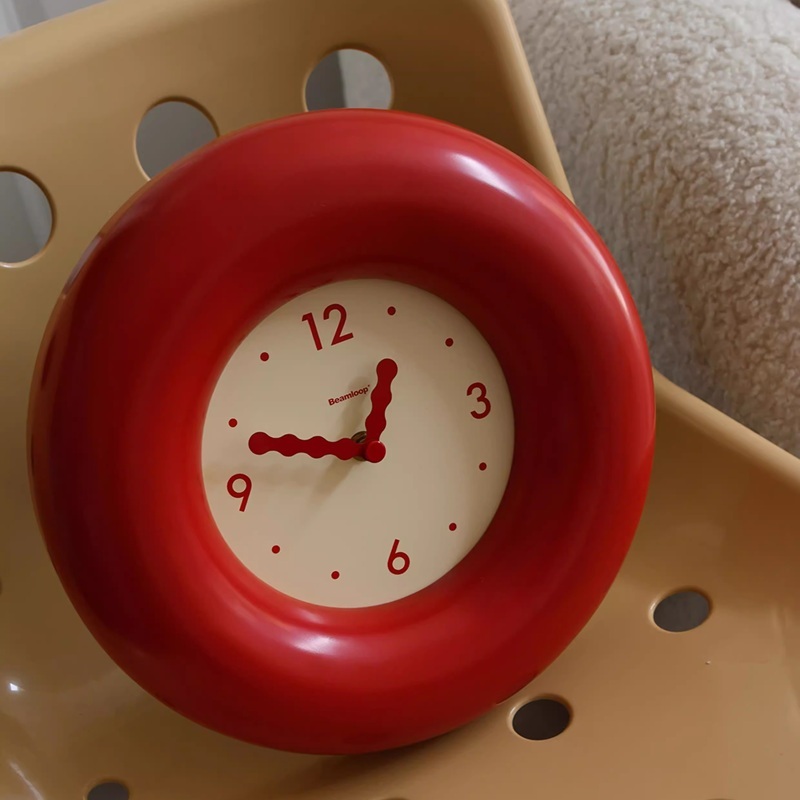 Bagel Wall Clock 掛時計 静音【ART OF BLACK】