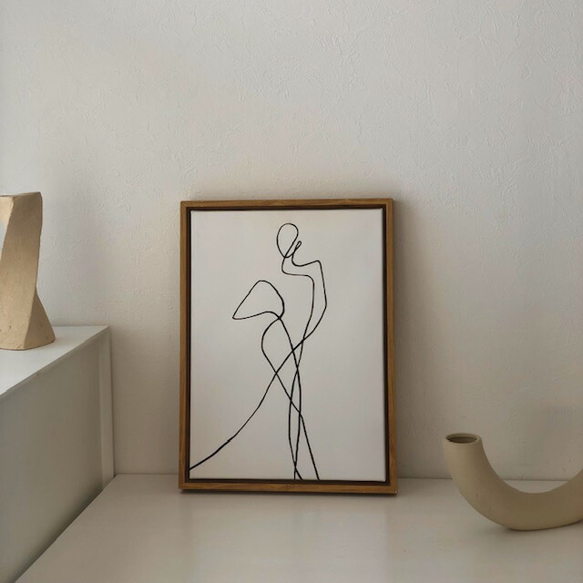 楽天市場】soak アートポスター フレーム付き 40×40cm【ART OF