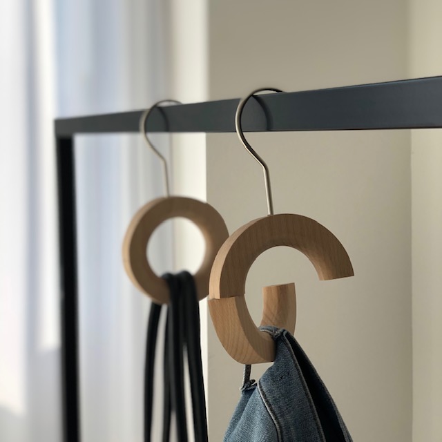 ウッド リングハンガー 【ART OF BLACK】