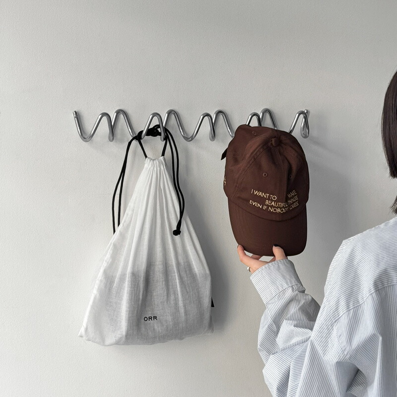 HAY 廃盤 希少 ジムフック M ブラック インテリア 壁掛け HAY 廃盤 希少 ジムフック M ブラック インテリア 壁掛け