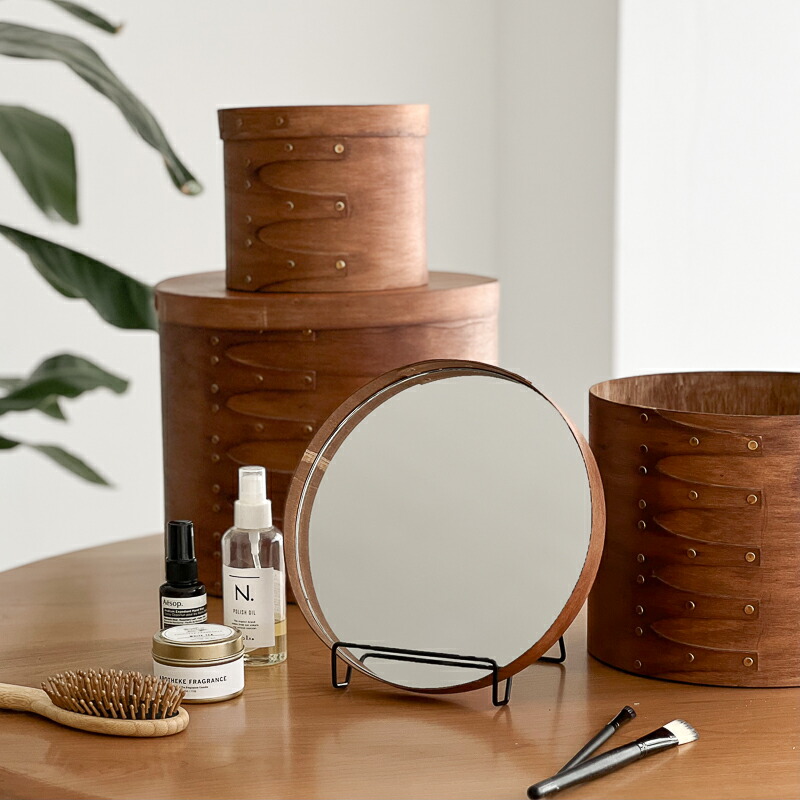 大中小3個セット 天然木 ラウンド SHAKER BOX シェーカーボックス