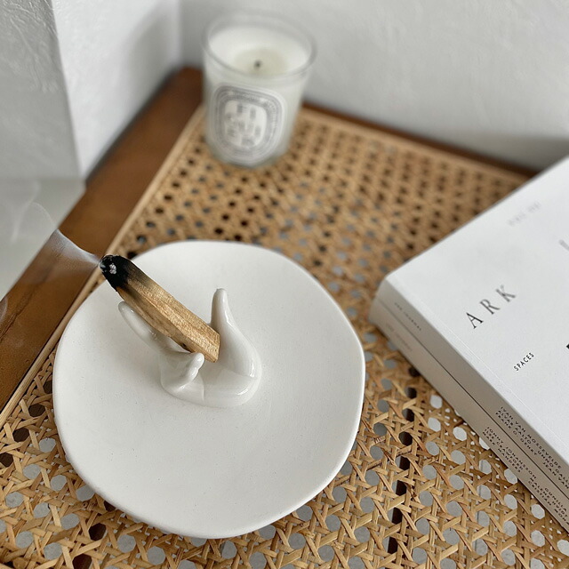 楽天市場】レタリング パロサントホルダー ステンレスボウル 【ART OF