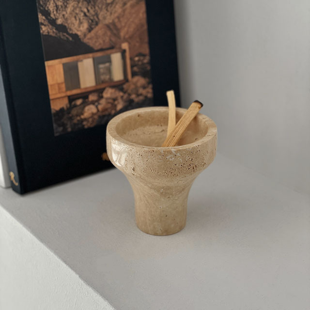 楽天市場】レタリング パロサントホルダー ステンレスボウル 【ART OF