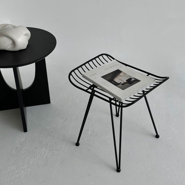 アイアン スツール 椅子【ART OF BLACK】｜ART OF BLACK 11,715円
