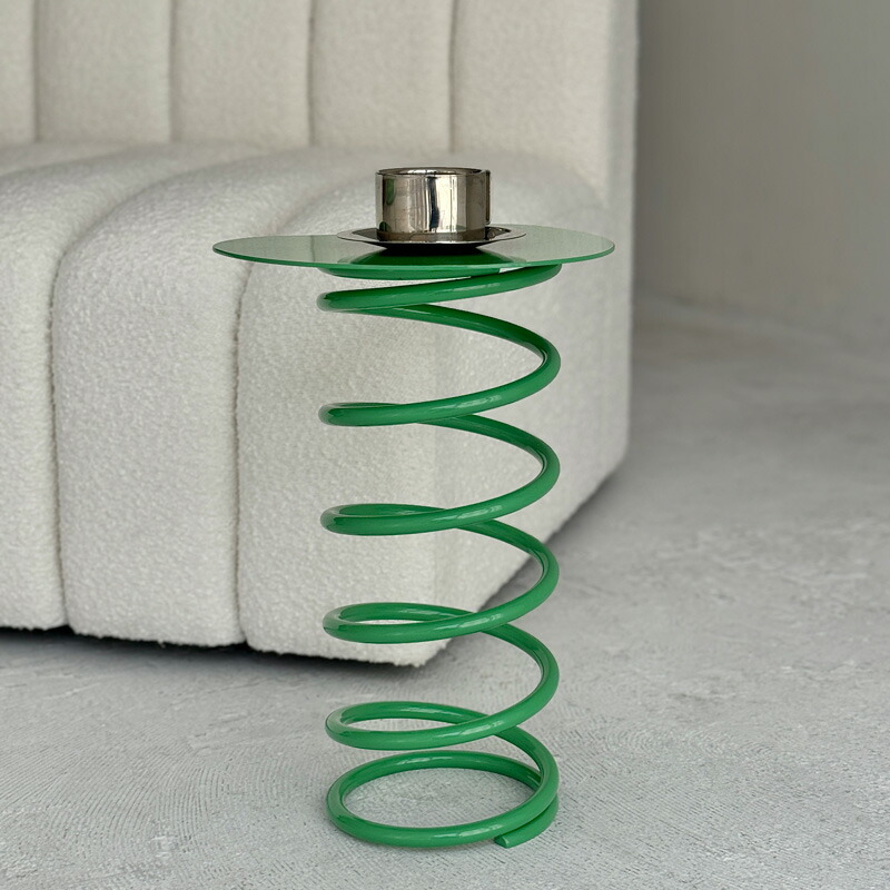 スプリングスツール サイドテーブル【ART OF BLACK】