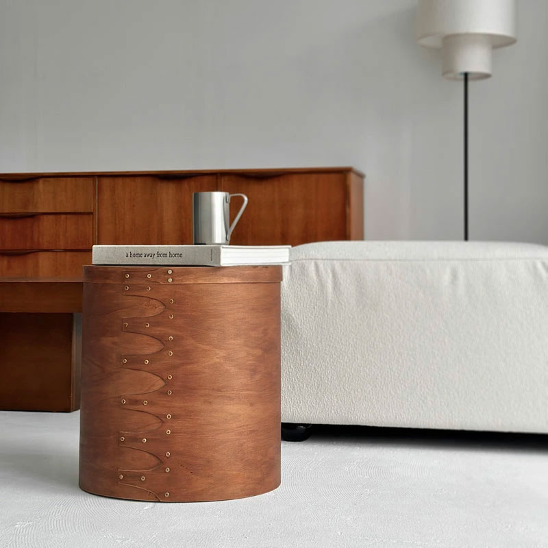 天然木 SHAKER BOX シェーカーボックス ビッグサイズ サイドテーブル