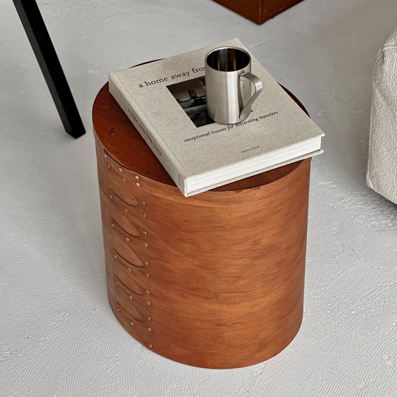 天然木 SHAKER BOX シェーカーボックス ビッグサイズ サイドテーブル