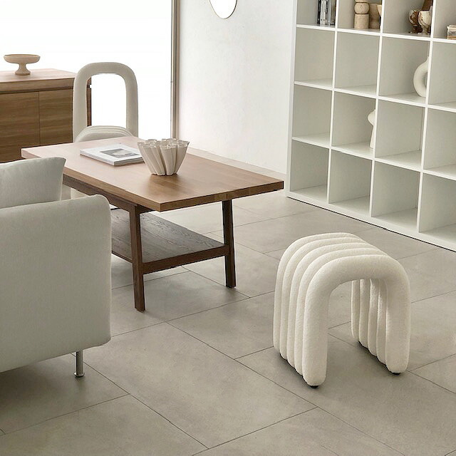 Arch ブークレ スツール 椅子 【ART OF BLACK】