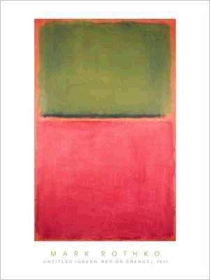 楽天市場】【マーク・ロスコ 絵画アートポスター】UNTITLED (RED), C