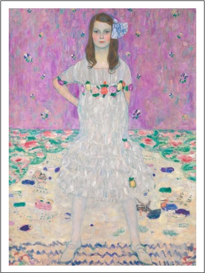 楽天市場】グスタフ クリムト「処女(バージン)」展示用フック付金箔張