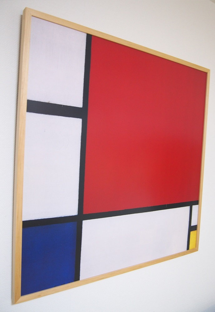 ピート モンドリアン プレミア木製値装ファインアート張紙 Composition With Red Blue And Yellow 7 7 24mm 小意気インテリアデコレーションに 無難の国産額 Uv80 切り取るの2mm厚アクリル絵の具敷き板遣口 Collabforge Com