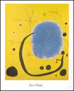 【額縁付き】 A2 ポスター Joan Miro ミロ 2 楽天市場】【ジョアン・ミロ 絵画 アート ポスター】青II (60cm×80cm