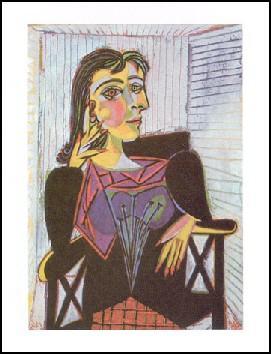 楽天市場】【受注生産品】 ピカソ【青い帽子の女】［ac-1903］世界の