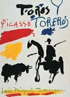 楽天市場】パブロ・ピカソ 額付きポスター 『闘牛士』 : ベルセーブ