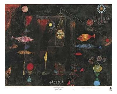 楽天市場】【パウル・クレー額付ポスター】NEW HARMONY, 1936(550×765