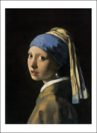 楽天市場】フェルメール 絵画 真珠の耳飾りの少女(青いターバンの少女