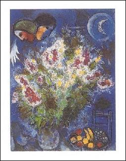 楽天市場】マルク シャガール 青い鳥 リトグラフポスター 1968年