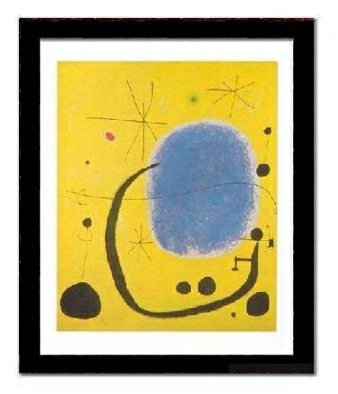 楽天市場】【ジョアン・ミロ 絵画 アート ポスター】青II (60cm×80cm