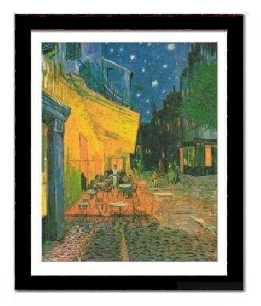 楽天市場】アート 額絵 夜のカフェテラス ゴッホ 本紙サイズ F4(約