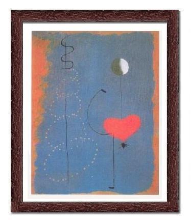 楽天市場】【ジョアン・ミロ 絵画 アート ポスター】青II (60cm×80cm