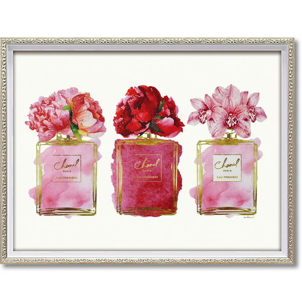 楽天市場】オマージュキャンバスアート『ファッションボトル1