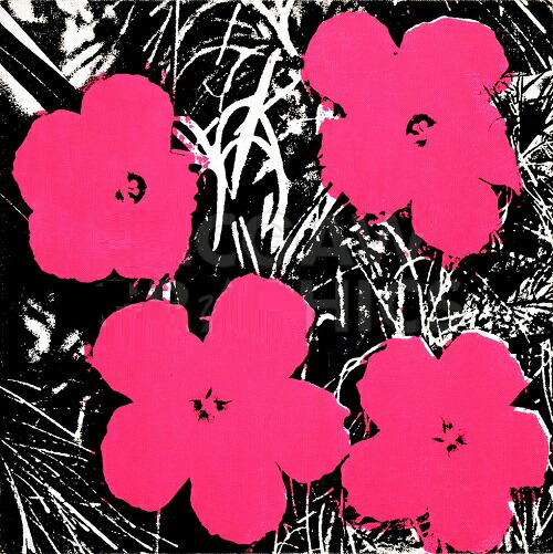 楽天市場】【ウォーホル ポスター】Flowers, 1964 (1purple,1yellow