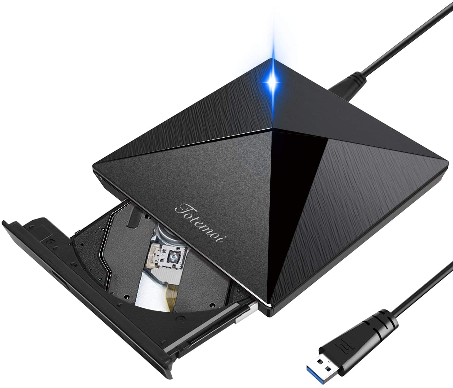 楽天市場】DVDドライブ CDドライブ usb ポータブルドライブ USB3.0 外