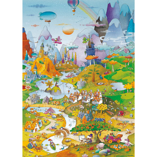 【楽天市場】HEYE Puzzle・ヘイパズル 29987 Mordillo : Idyll By The Lake 1000ピース:ART ...