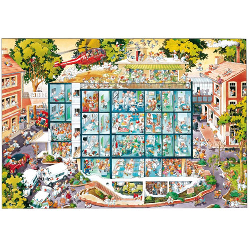 HEYE Puzzle・ヘイパズル  25784 Loup : Emergency Room  2000ピース