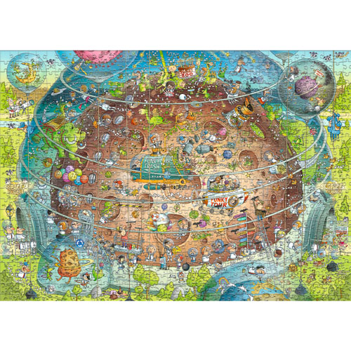 【楽天市場】HEYE Puzzle・ヘイパズル 30013 Marino Degano : Cosmic Habitat 1000ピース ...