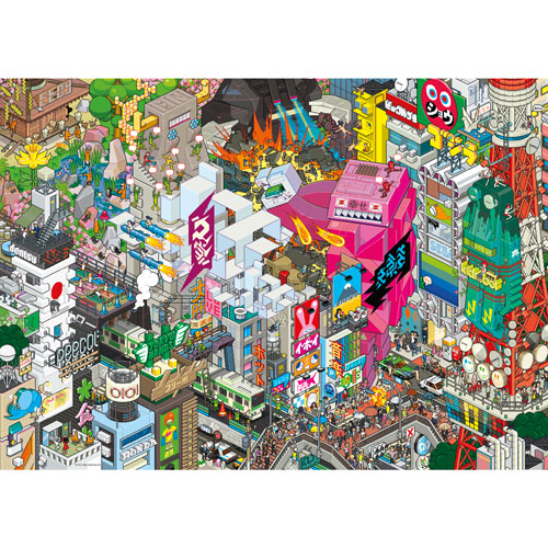 HEYE Puzzle ヘイパズル 1000ピース Bob Coonts Amazon.co.jp: 1000ピース HEYE Puzzle ヘイパズル 29874
