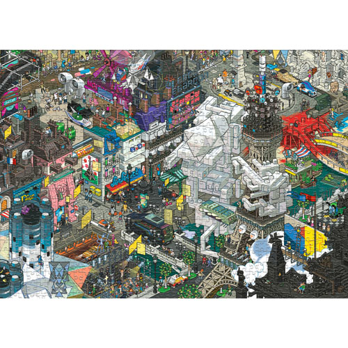 【楽天市場】HEYE Puzzle・ヘイパズル 30006 eBoy : Paris Quest 1000ピース:ART PUZZLE STORE