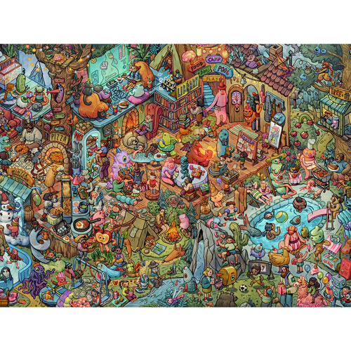 Heye Puzzle ヘイパズル 29929 Marija Tiurina Fun With Friends 1500ピース Tajikhome Com