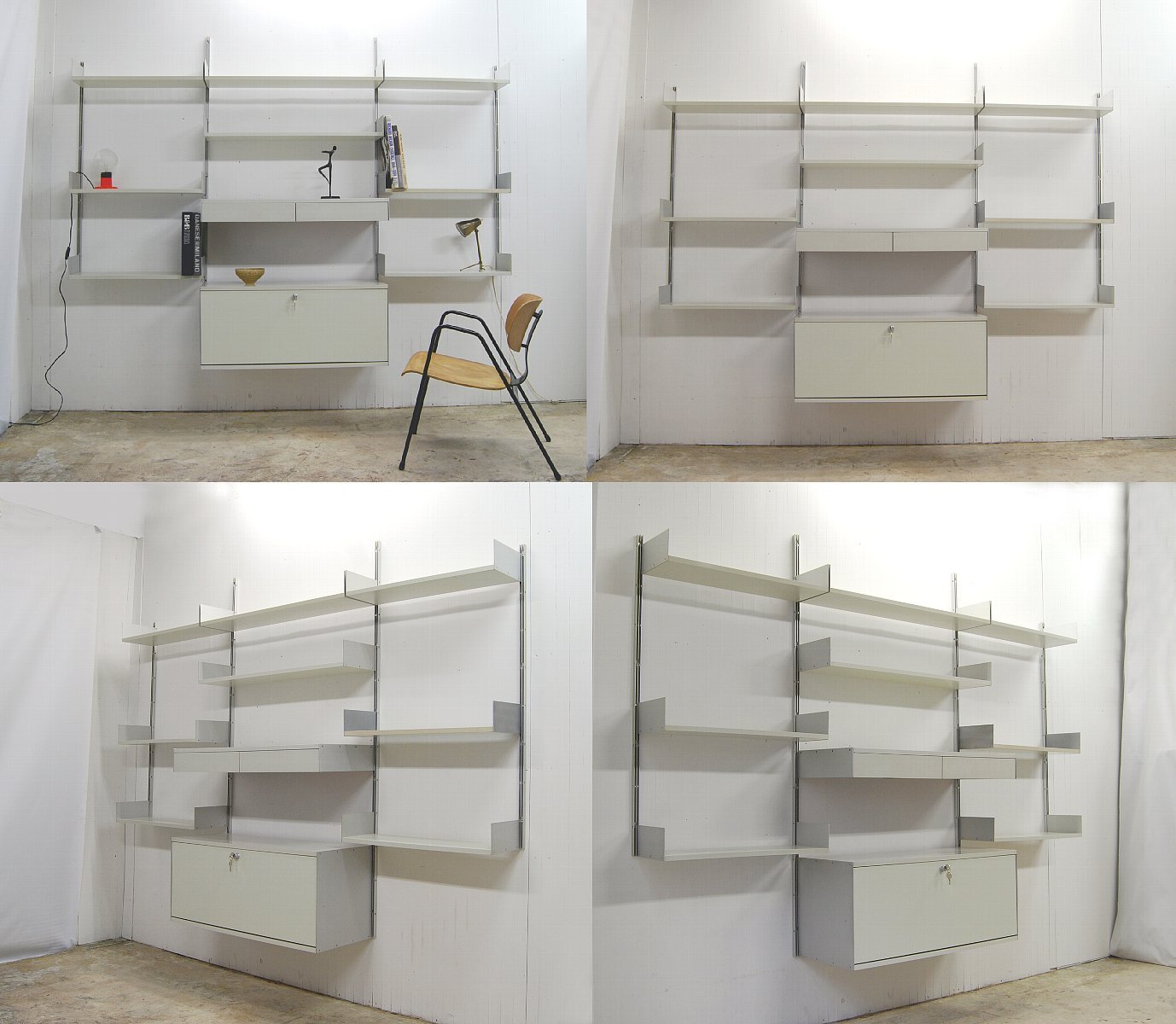 Dieter Rams Vitsoe 606 Universal Shelving System ディーター