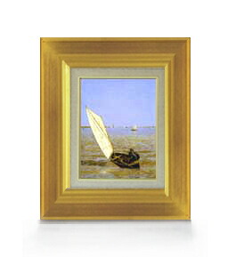 【油絵直筆 絵画】トマス・エイキンズ Starting Out after Rail Ｆ０サイズ 額入り 【額入り】 絵画 販売 油彩 風景画 316&times;271mm 複製画 送料無料 プレゼント ギフト 開店祝い 開業祝い 退職祝い 新築祝い リビング 玄関 モダン アートフレーム 壁掛け｜絵画販売アートレスト