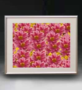【油絵 直筆仕上げ】Flowers フラワーズ ♯046 アートフレーム サイズ 額入りM 【油彩 布キャンバス 国内生産】 花の絵 静物画 511&times;418mm インテリアアート 複製画 送料無料｜絵画販売アートレスト 21,456円