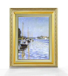 ディズニープリンセスのベビーグッズも大集合 4号 油彩 風景画 477 390mm 送料無料 複製画 額縁付 絵画 販売 直筆仕上げ 油絵 F4 アルジャントゥイユセーヌ川のボート ギュスターヴ カイユボット Fn 0065 Drborchmanpediatrics Com