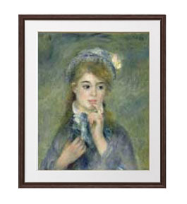 楽天市場】【油絵 直筆仕上げ】ルノワール モデルの肖像 アート