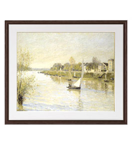 楽天市場】【油絵 直筆仕上げ】アルフレッド・シスレー アルジャン